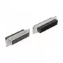 Conector de cable DeLOCK 66723 D-Sub HD 50 polos negro plata