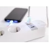 Regleta de enchufes inteligente Gembird TSL-PS-S4U-01-W 4 salidas AC 3880 W Blanco