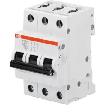 Interruptor automático ABB S203M-C16 interruptor automático compacto tipo C 3 3 módulos (2CDS273001R0164)