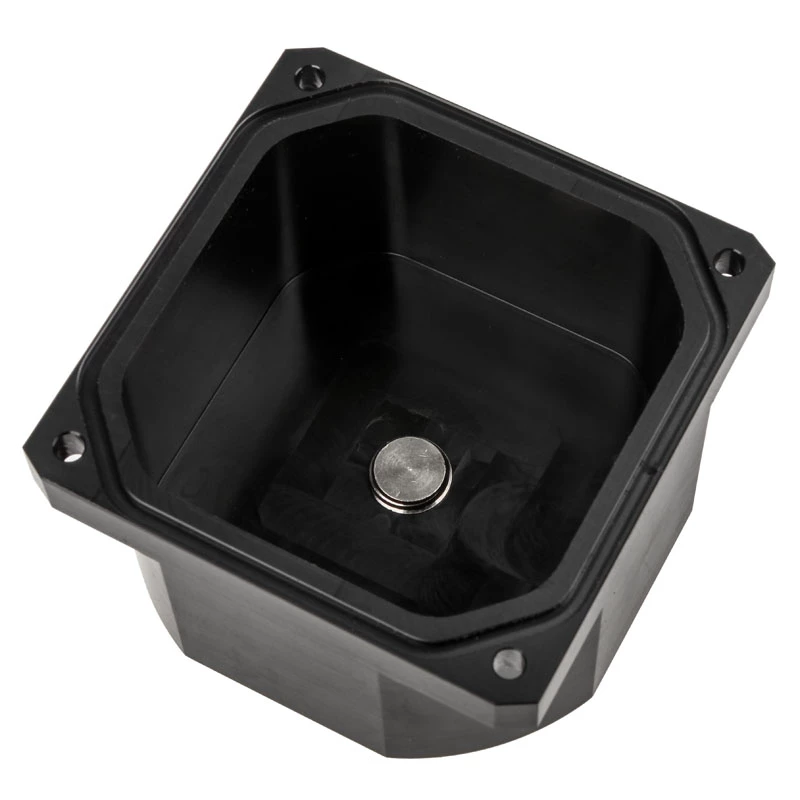 Componente de refrigeración líquida Aqua-Computer 34083 — Pieza de refrigeración líquida, 0,16 l de refrigerante, 80×80×48 mm, negro