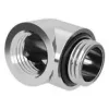 Barrow adaptador 90° G1/4 macho a G1/4 hembra, acero inoxidable (TDWT90-B01 SS)