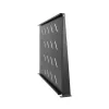 Bandeja Extralink SHELF 1U para armarios de pared de 19 pulgadas, 1U, 300 mm, negra, metal