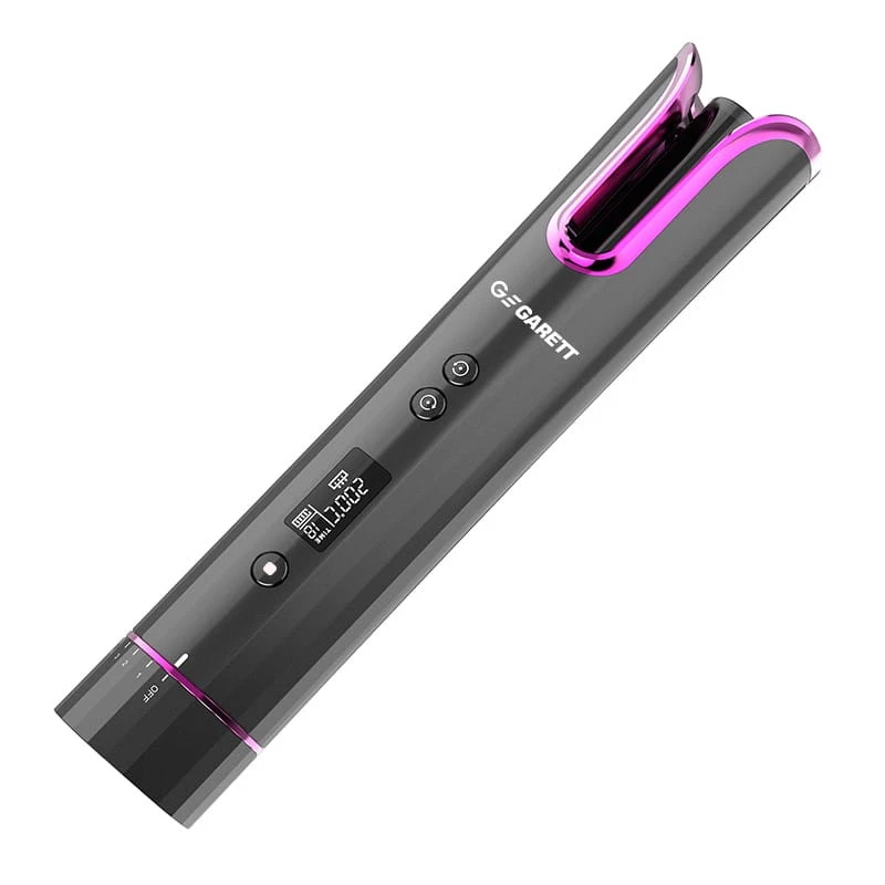 Rizador automático inalámbrico recargable Garett LOK_CURLY – herramienta de estilismo inalámbrica y recargable