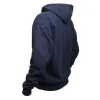 Sudadera con capucha y cremallera Caseking azul marino talla S