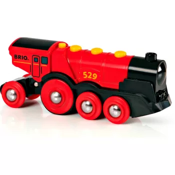 BRIO 33592 tren a pilas negro/rojo