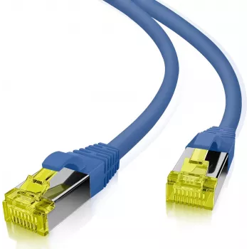 Cable de parcheo helos 263763 RJ-45 a RJ-45 S/FTP Cat6a, longitud 30 m
