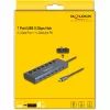 DeLOCK 63410 Hub USB 3.2 Gen 1 Type-C 5000 Mbit/s azul