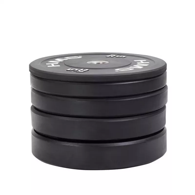 HMS Fitness BBR15 1 ud. disco de peso olímpico con recubrimiento de goma