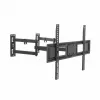 Soporte de pared para TV ART AR-85 para televisores de 32–70 pulgadas, hasta 45 kg, inclinable -15–5°, orientable 45°, extensión 118–622 mm, VESA 75x75–600x400