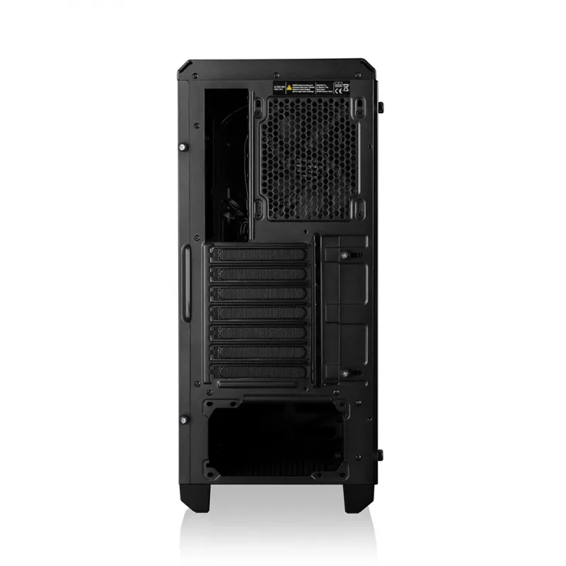 Carcasa de PC MODECOM Oberon Pro Midi Tower, cristal templado, microATX/ATX, 7 ranuras, 395 mm GPU, 2x3,5 pulgadas + 3x2,5 pulgadas bahías, USB 3.2 Gen1