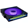 Ventilador de caja Lian Li UNI FAN SL-INF Wireless ARGB PWM de 140 mm, negro