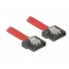 Cable SATA DeLOCK 0,3 m SATA III 7 pines rojo