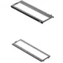 Soportes de ventilador HAVN HS 420 para radiadores de 360 mm - negro