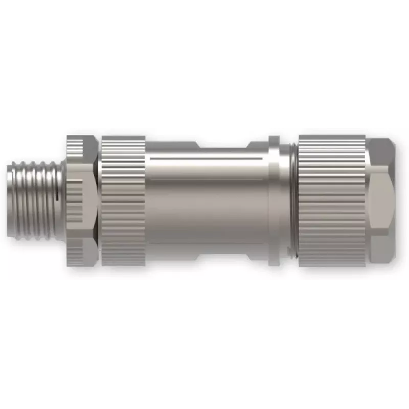 TELTONIKA NETWORKS Conector macho M12 Type X de 8-PIN (PR40118K)