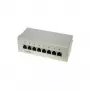 Patch panel S/CONN 75058 Mini Cat5e gris