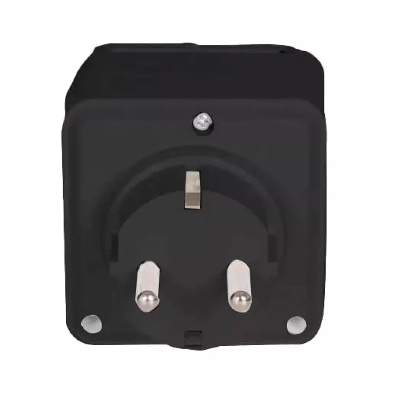 Enchufe inteligente Denver PLO-108 negro exterior IP44 con cable inalámbrico