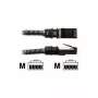 Cable de red PatchSee PCI6-F/16 RJ-45 Cat6a 4,9 m Negro