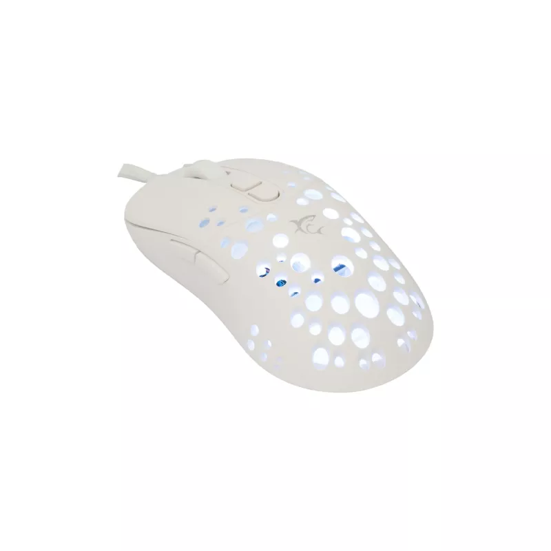Ratón White Shark GM-9004 Tristan-2 blanco RGB USB