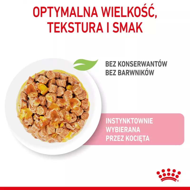 Royal Canin Feline Health Nutrition Kitten Instinctive en gelatina comida húmeda para gatitos, 12 x 85 g
