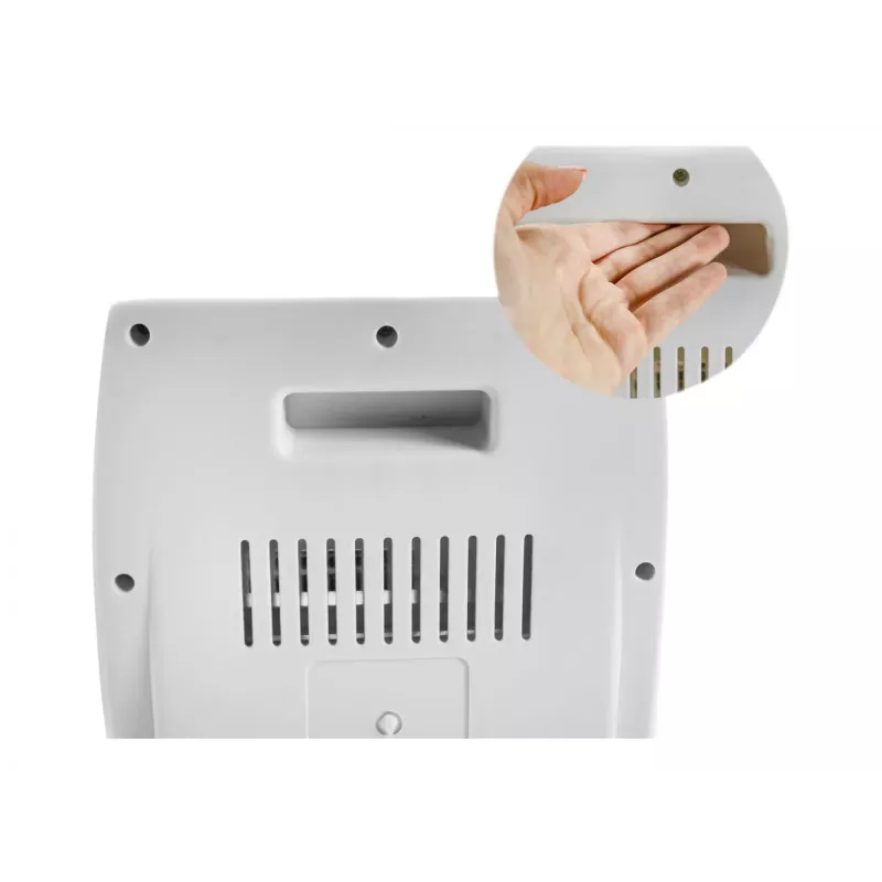 Adler | Calefactor | AD 7709 | Calefactor halógeno | 800 W | Número de niveles de potencia 2 | Blanco