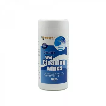 Toallitas de limpieza húmedas Sbox CS-08 100 uds.