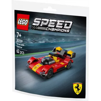 Juguete de construcción LEGO Speed Champions Ferrari 499P Supersportwagen Polybag 30709