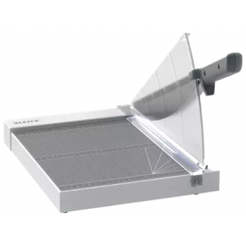Cortapapeles Leitz Precision Home Office A4, 10 hojas, sujeción manual, acero inoxidable, A4, 80 g/m², antracita
