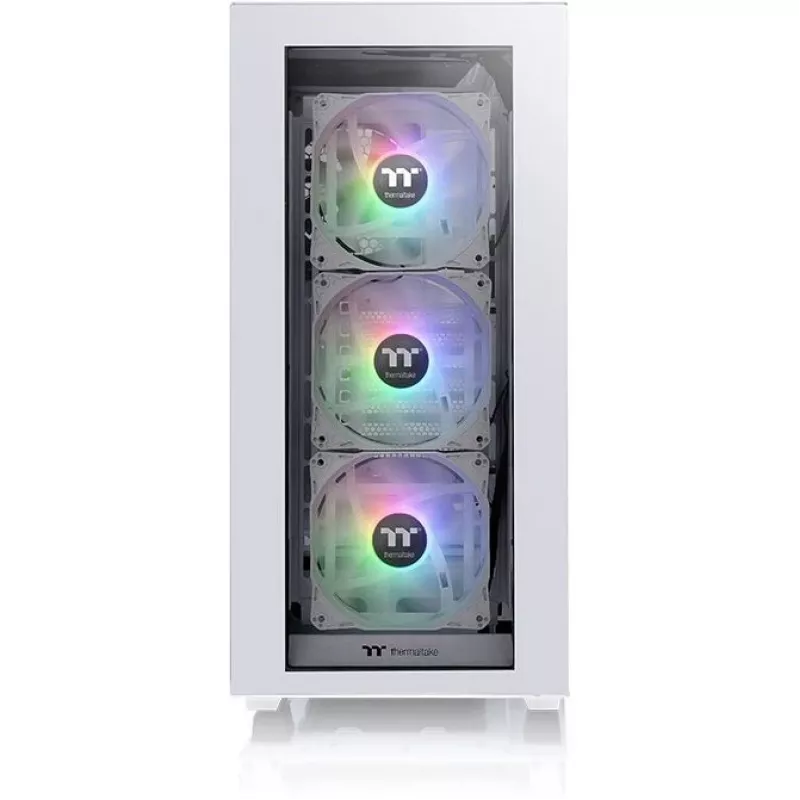 Caja de PC Thermaltake Divider 300 TG Snow ARGB Midi Tower blanca