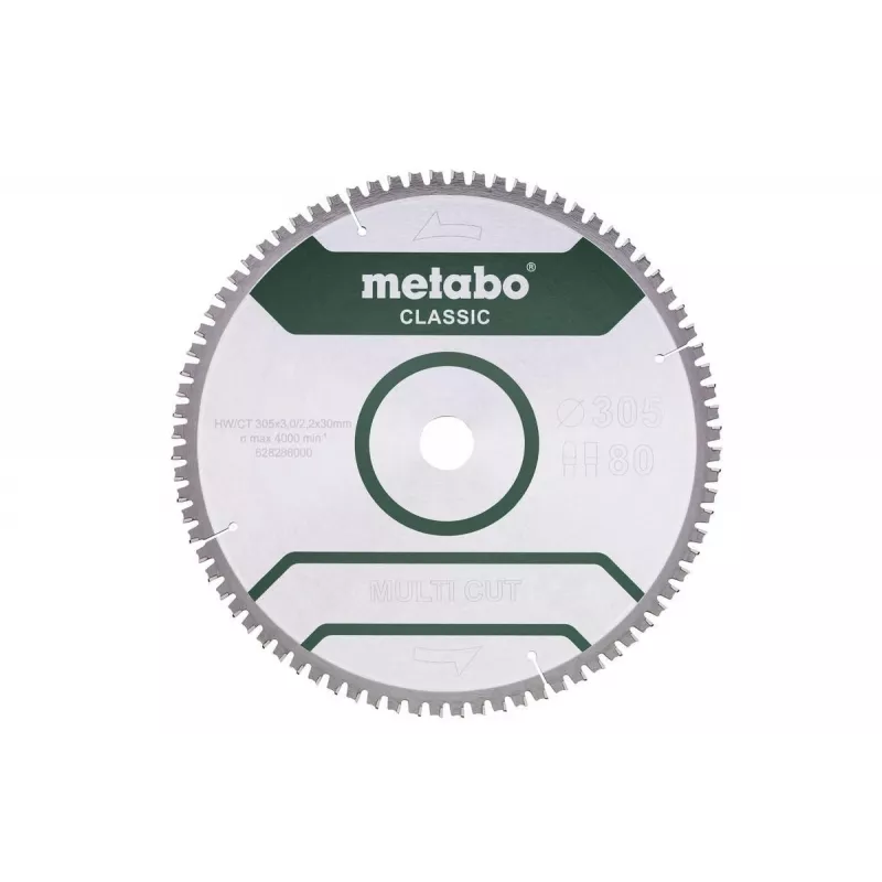Disco de sierra circular Metabo 628286000 30,5 cm