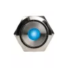 Pulsador DimasTech interruptor antivandálico 22mm Silverline Dot RGB PD215, 22 mm