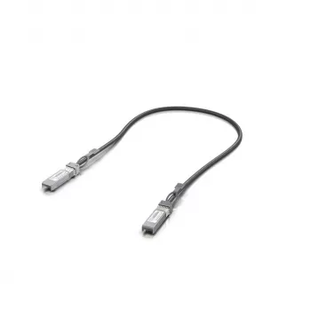 Ubiquiti UACC-DAC-SFP28-0,5M cable InfiniBand/fibra óptica negro