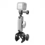 Soporte para moto PULUZ para cámaras de acción (DJI, GoPro, Insta360) (negro)