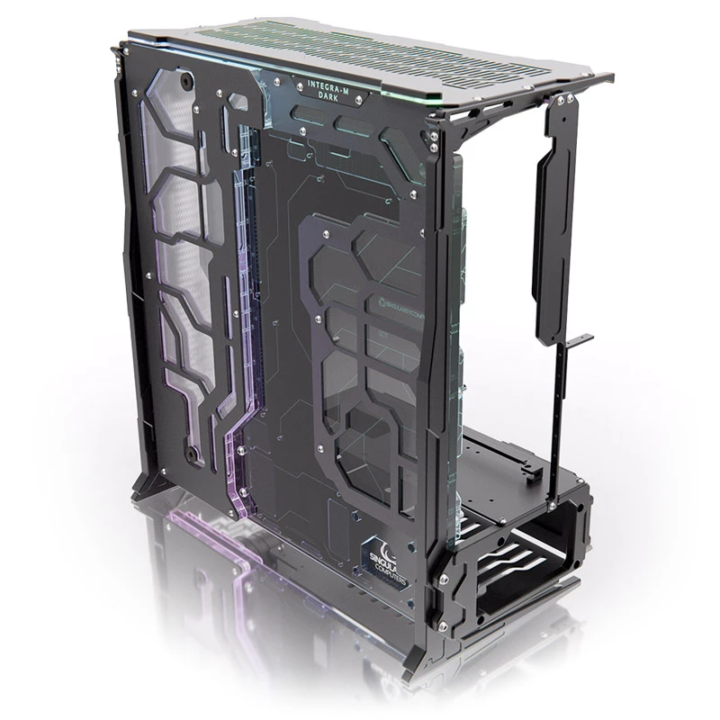 Singularity Computers Spectre Integra-M Mid Tower Elite Dark - negro