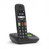 Gigaset E290A Teléfono analógico/DECT con identificación de llamadas Negro