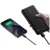 Batería externa usams PB83 10000mAh PD 2×USB-A USB-C blanca