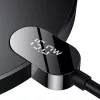 Cargador Baseus CCED000001 para dispositivos móviles auriculares, smartphone negro USB carga inalámbrica para interiores