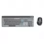 Conjunto de teclado y ratón inalámbrico multidispositivo HAMA WKM-750 — negro, conectividad inalámbrica
