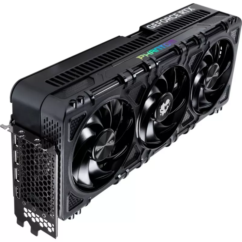 Tarjeta gráfica GAINWARD GeForce RTX 5090 Phantom — 32 GB GDDR7, 512 bits, PCIe 5.0, 3x DP 2.1b + HDMI 2.1b, 3 ventiladores, 331,9 mm