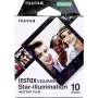 Fujifilm | Película instantánea Instax Square Star Illumination (10 hojas) | 86 x 72 mm | Tamaño de impresión: 86 mm x 72 mm, tamaño de imagen: 62 mm x 62 mm | Cantidad 10