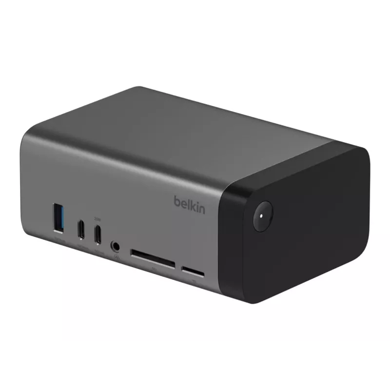 Hub Belkin Connect USB Type-C 10000 Mbit/s Gris