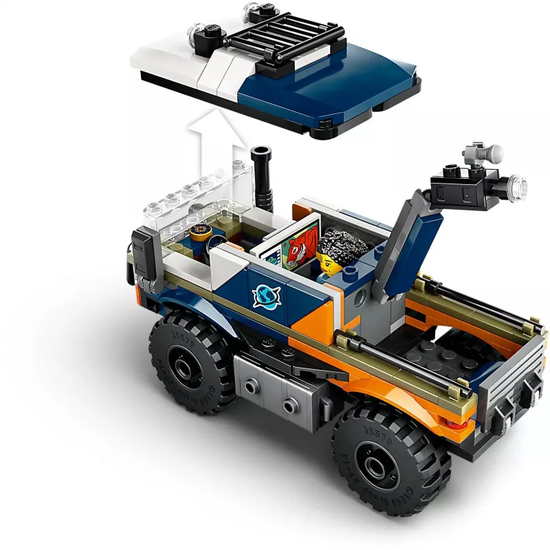 LEGO City 60426 Camión todoterreno de exploración de la jungla