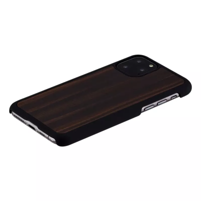 Funda de móvil man and wood para iPhone 11 Pro – ébano negro, trasera rígida protectora