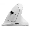 Ratón mecánico Keychron M5 8K blanco (M5-A24) con cable/inalámbrico, diseño compacto