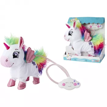 Peluche Simba-Dickie Simba PetZoo unicornio arcoíris peluche para niños