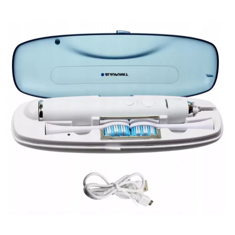 Blaupunkt ACC036 Estuche de viaje con cargador y esterilización UV para cepillos de dientes DTS601/701/801