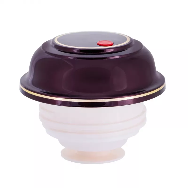 Botella isotérmica ROTPUNKT 330-16-04-0 1 L, rojo cereza, mantiene caliente 24 h, frío 36 h