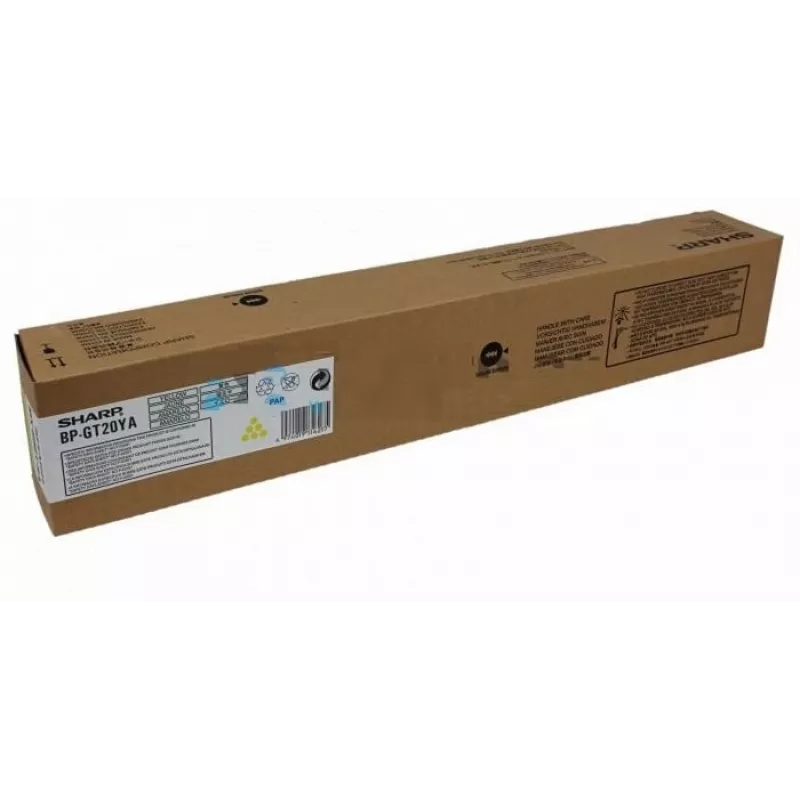 Sharp BP-GT20YA - tóner amarillo - para BP10C20 / BP20C20 / BP20C25