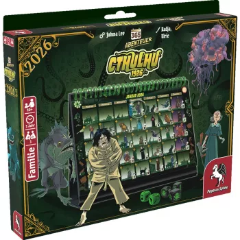 365 adventure - Cthulhu 1926 (Edición 2026), juego de rompecabezas