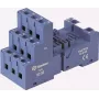 Zócalo atornillado Finder azul separación de seguridad para relé 62.32/33 92.03 (9203)