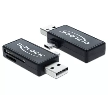 Lector de tarjetas DeLOCK 91731 USB 2.0 negro